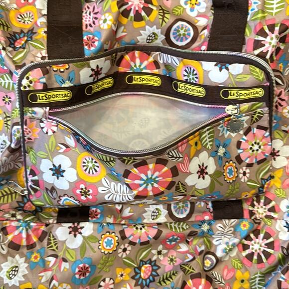 NWOT Tokidoki for LeSportsac Duffle Weekender Multi Floral Bag - Picture 7 of 16